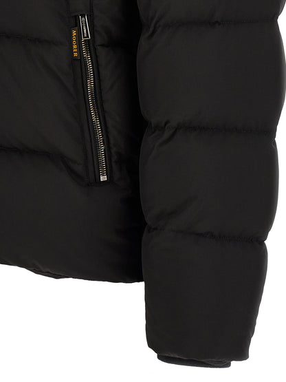 Black Wool Bomber