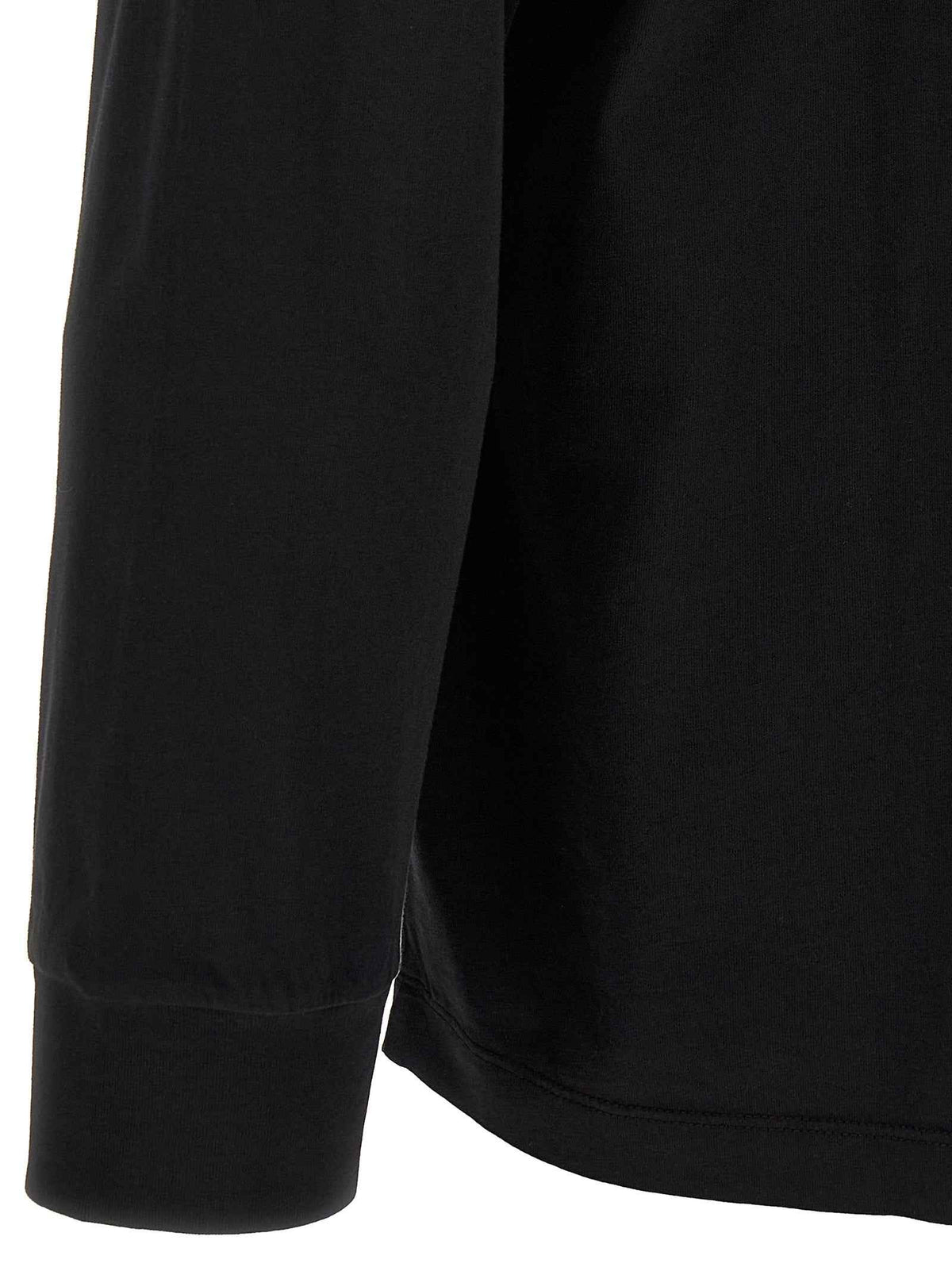 Black Cotton T-Shirt