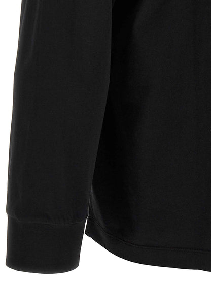 Black Cotton T-Shirt