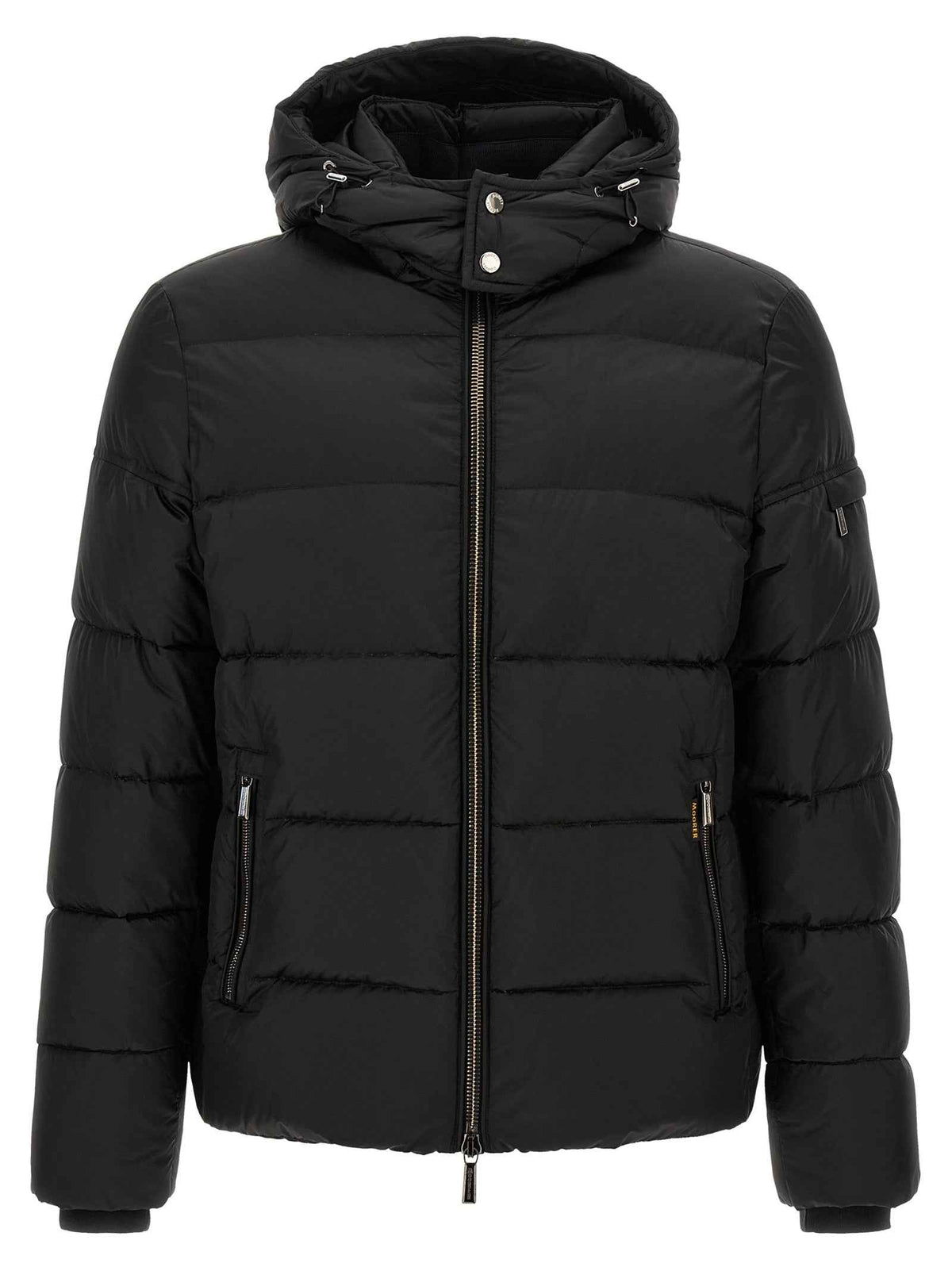 Black Wool Bomber