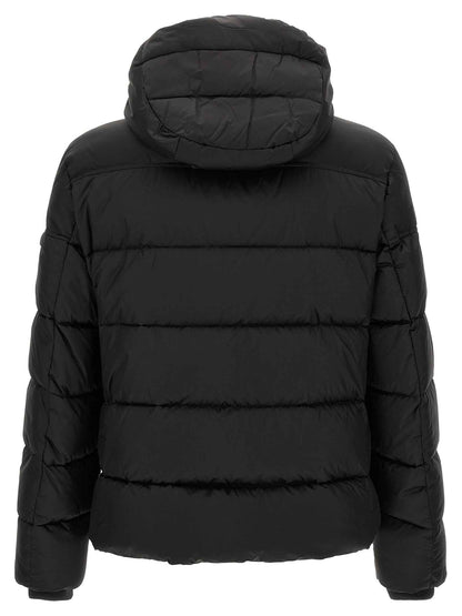 Black Wool Bomber