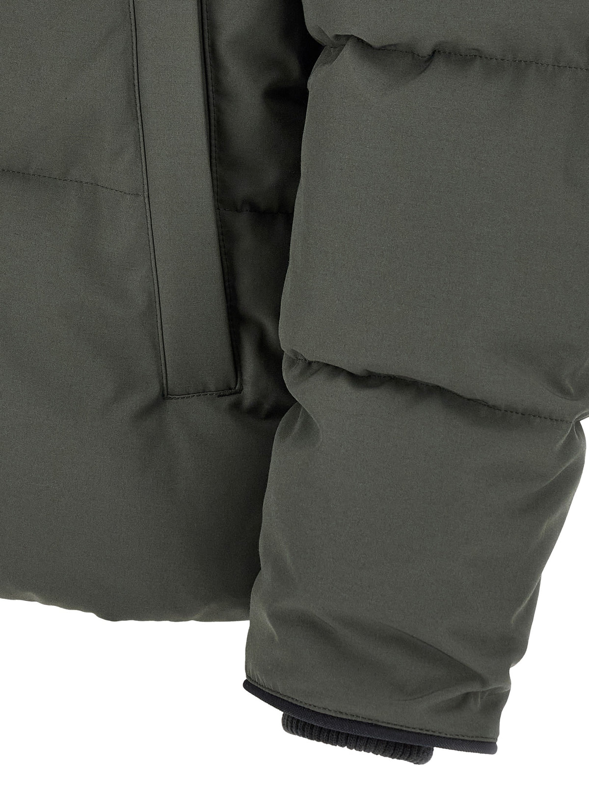 Bicolor Polyester Parka
