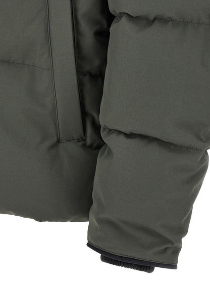 Bicolor Polyester Parka