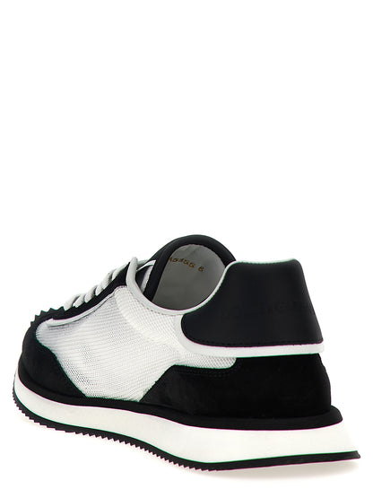 Bicolor Calfskin Athletic Sneakers