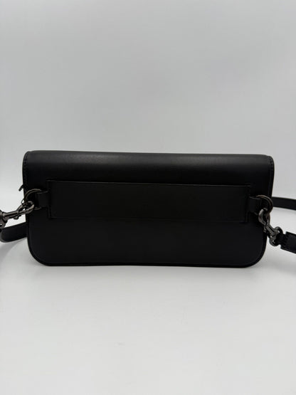 Bicolor Leather Handbag