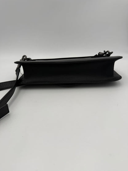 Bicolor Leather Handbag