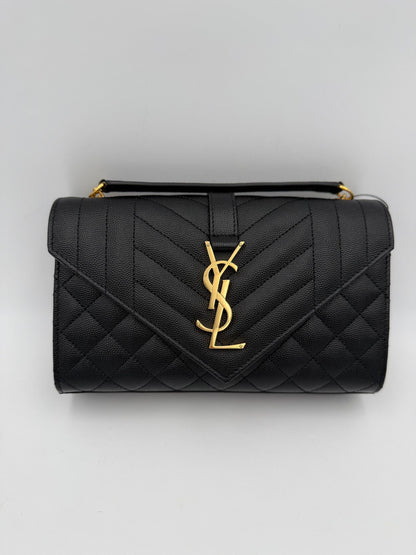 Bicolor Leather Handbag