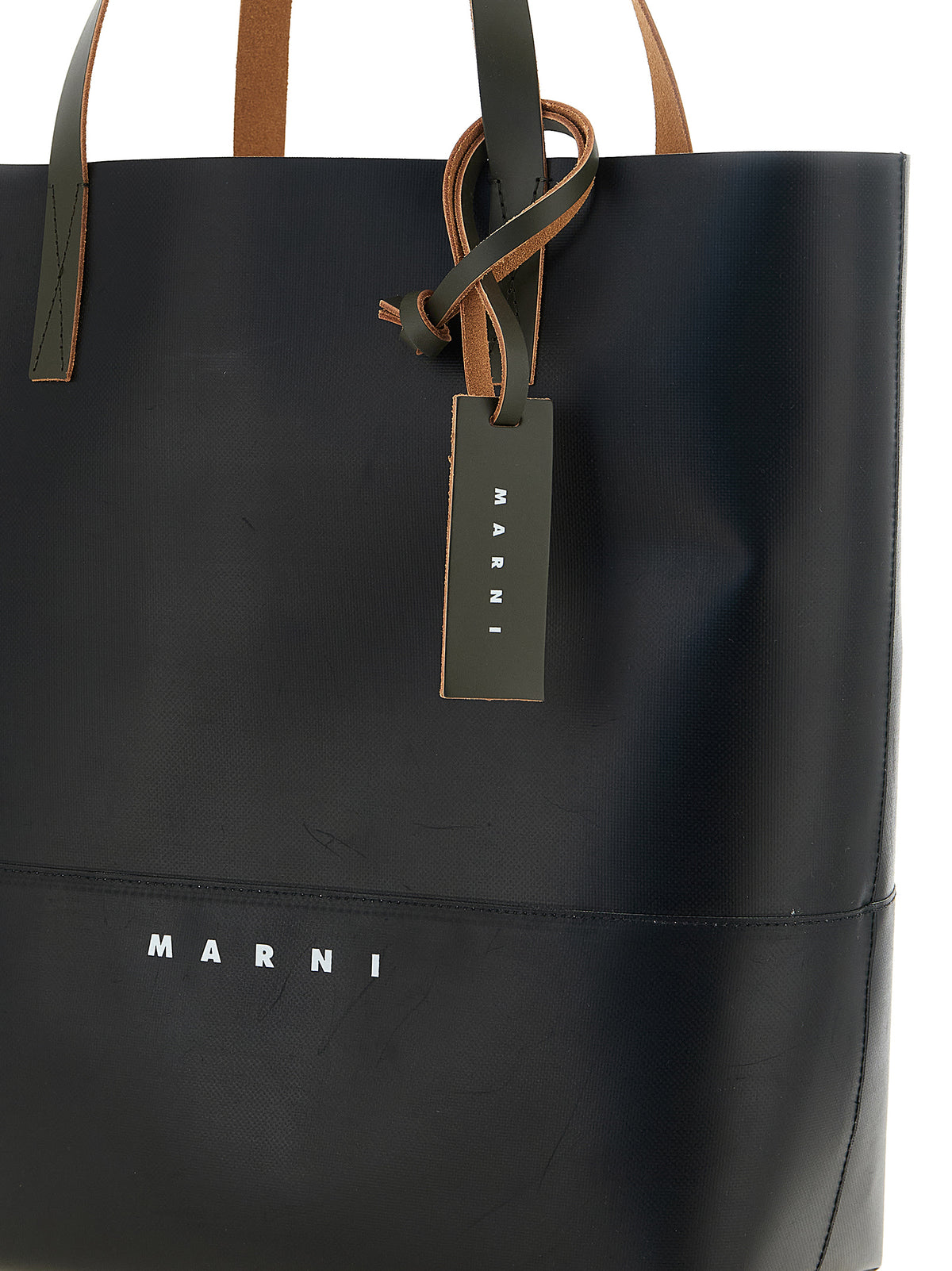 Black Polyester Tote Bag