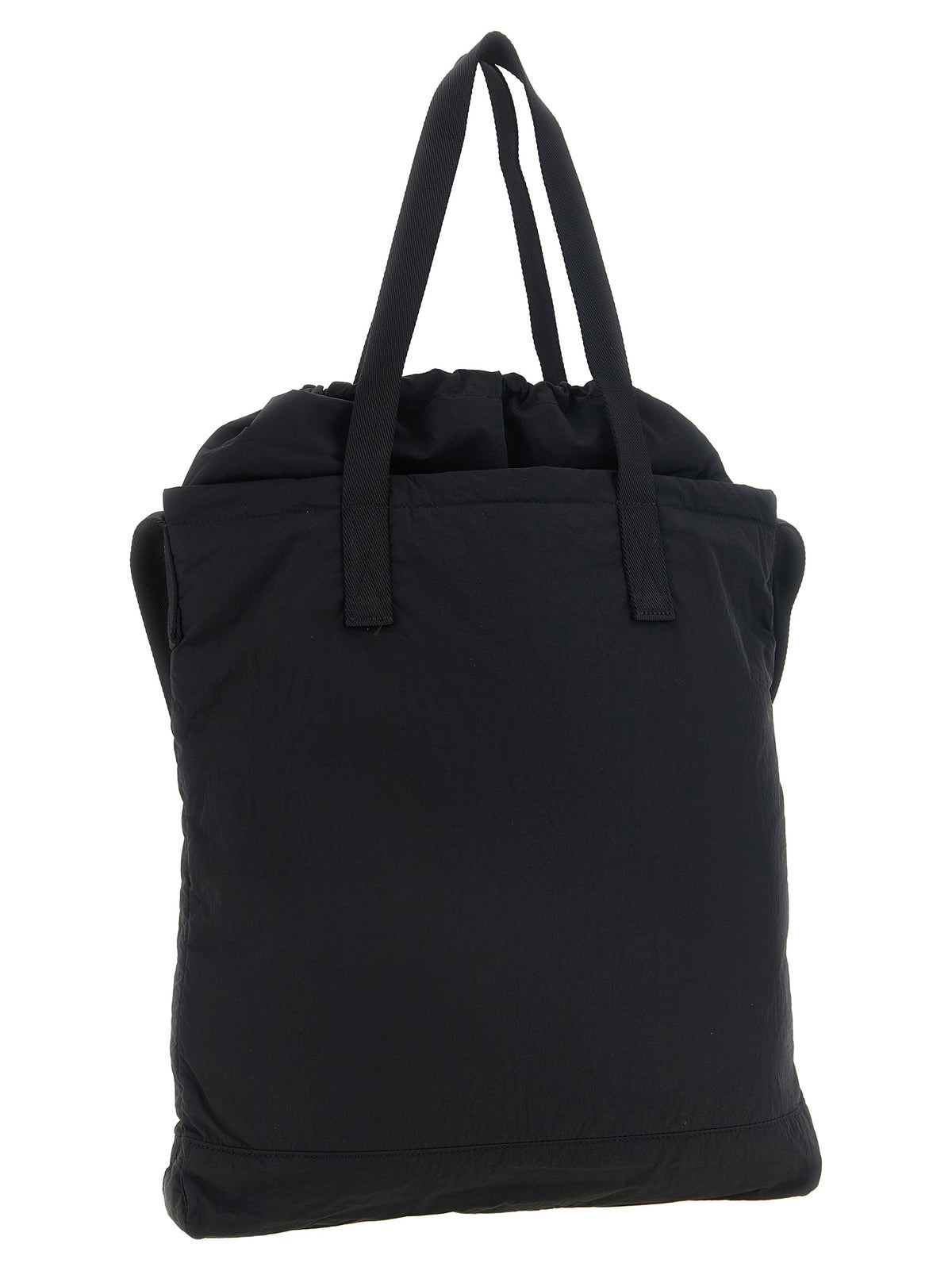 Black Nylon Tote Bag