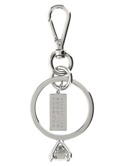 Silver Brass Keychain