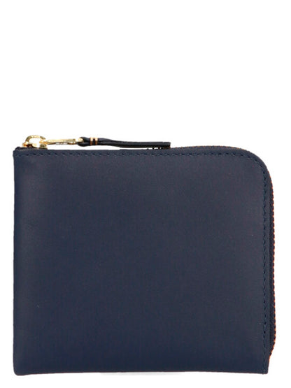 Blue Calfskin Wallet