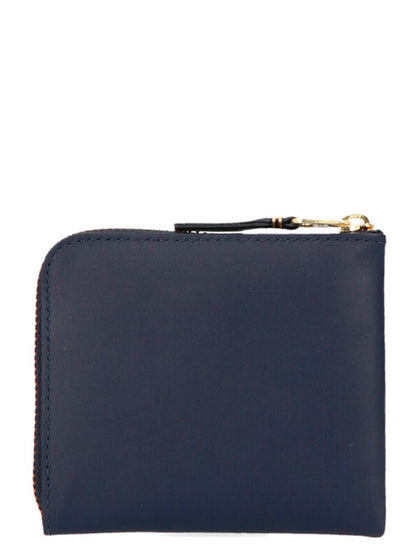 Blue Calfskin Wallet