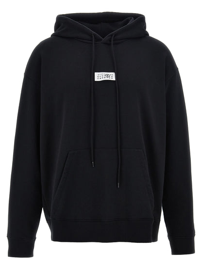 Black Cotton Sweatshirt