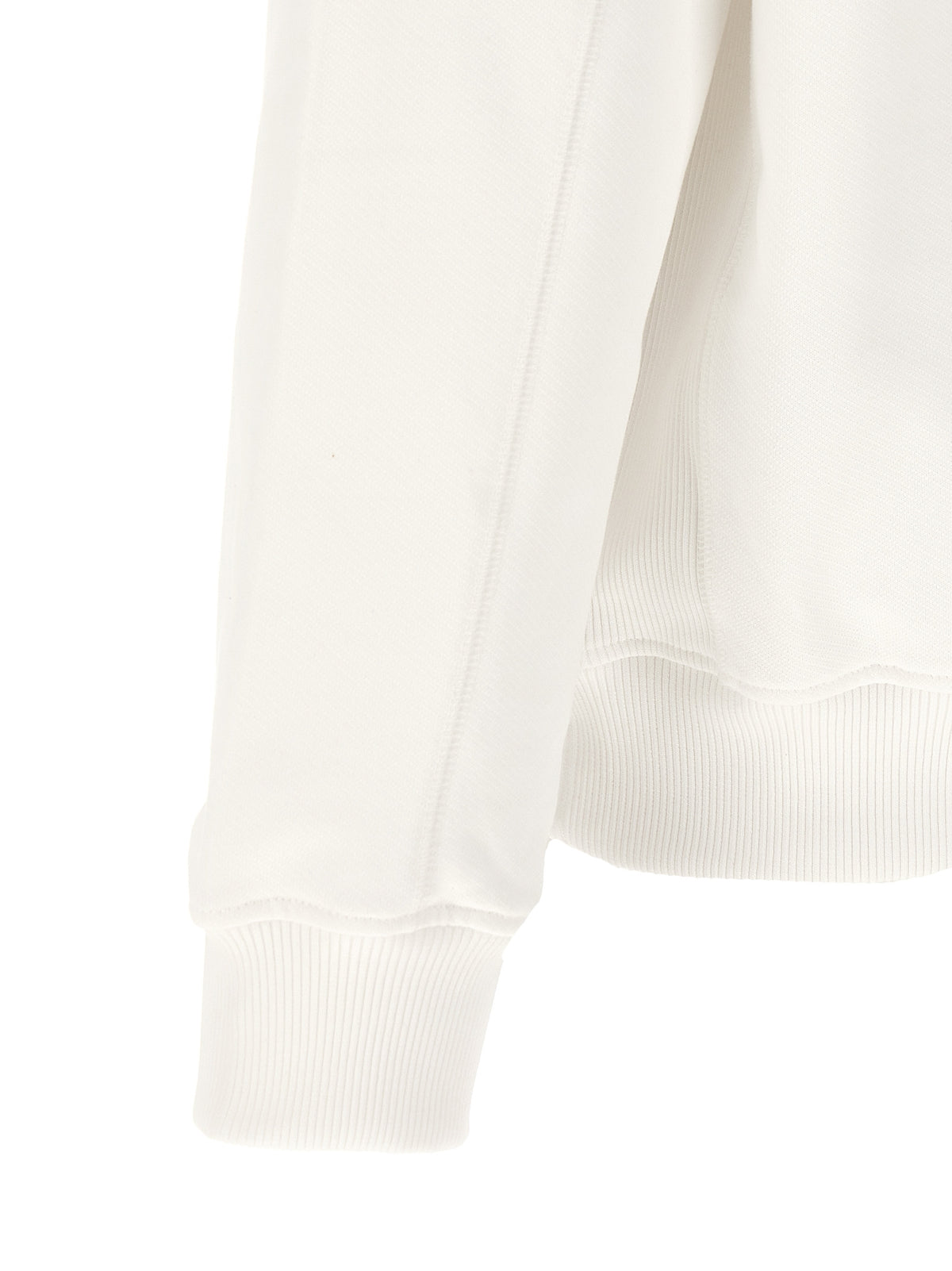 White Organic Cotton Sweatshirt