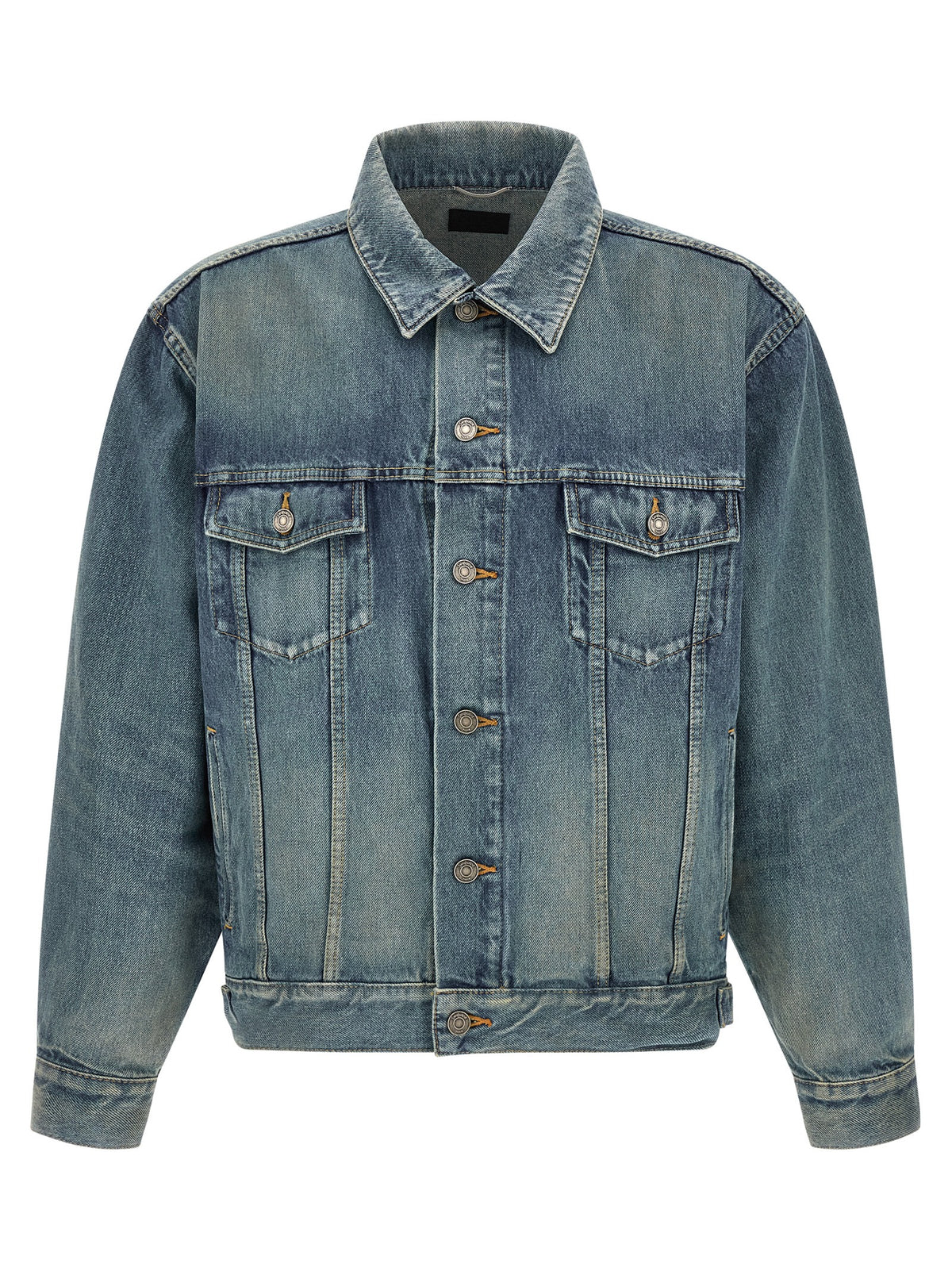 Blue Cotton Denim Jacket
