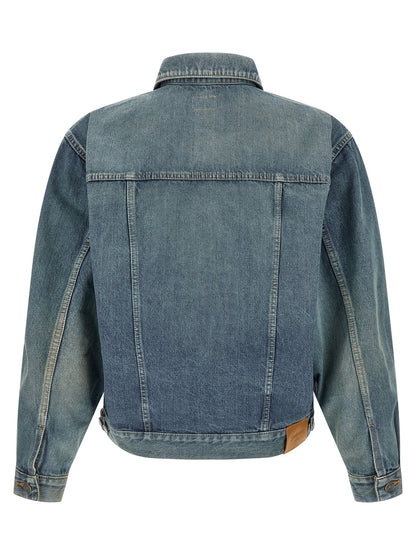 Blue Cotton Denim Jacket