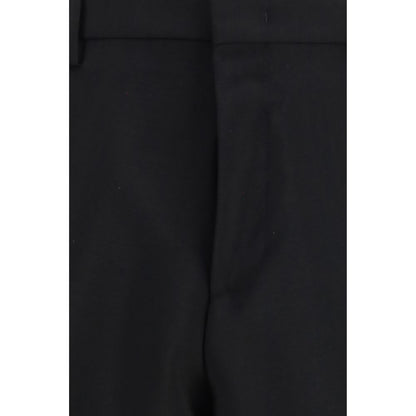 Black Mohair Dress Pants