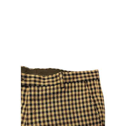 Brown Viscose Men Pant
