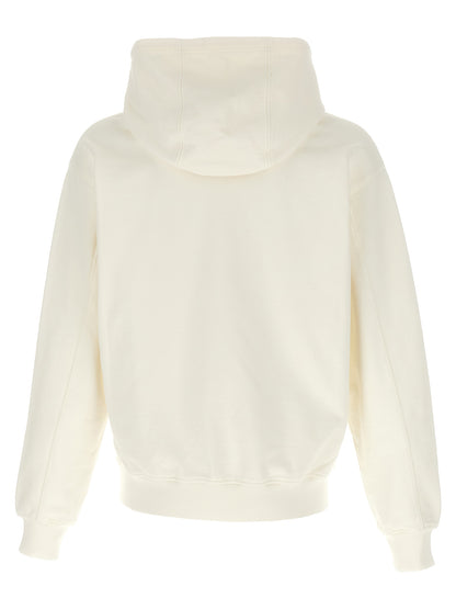 White Cotton Sweatshirt