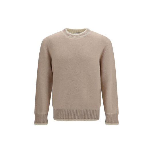 Beige Cashmere Sweater