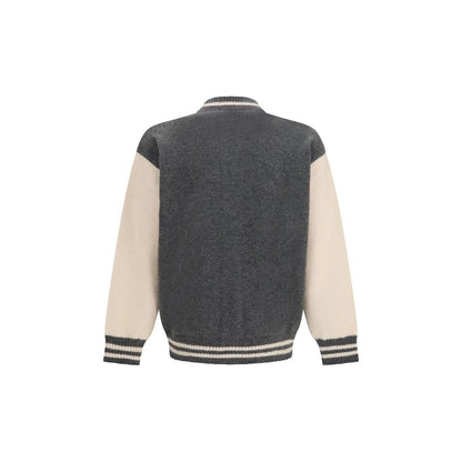 Multicolor Cashmere Bomber