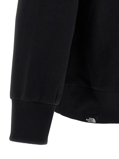 Black Cotton Sweatshirt