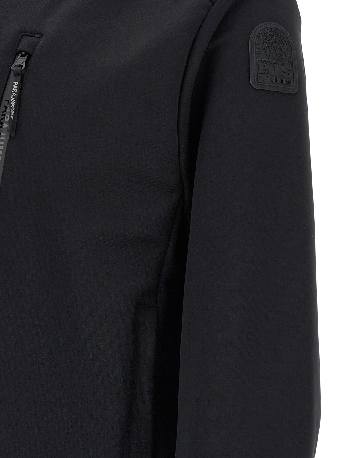 Black Polyester Sweatshirt