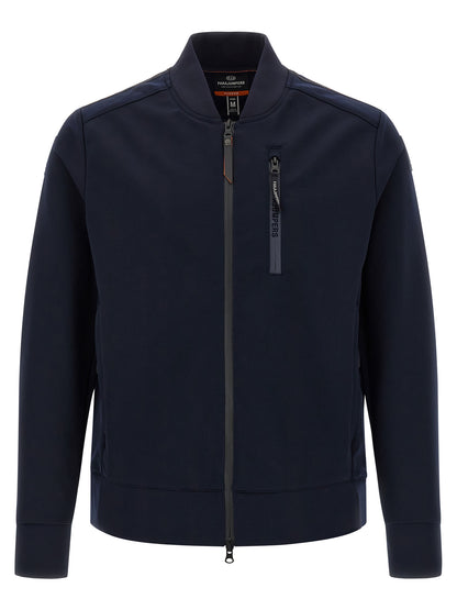 Blue Polyester Sweatshirt