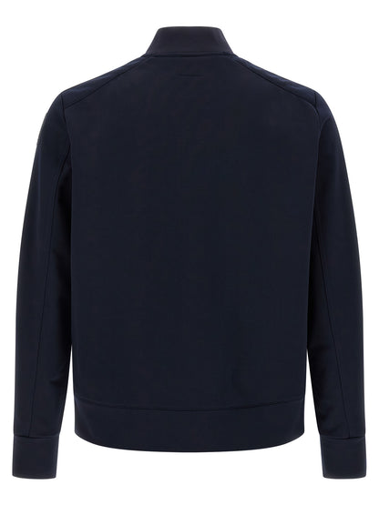 Blue Polyester Sweatshirt