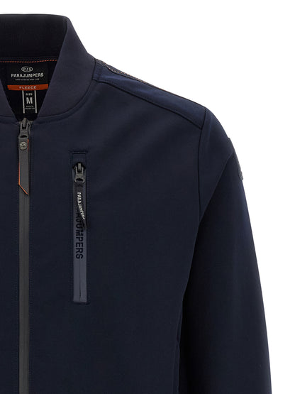 Blue Polyester Sweatshirt