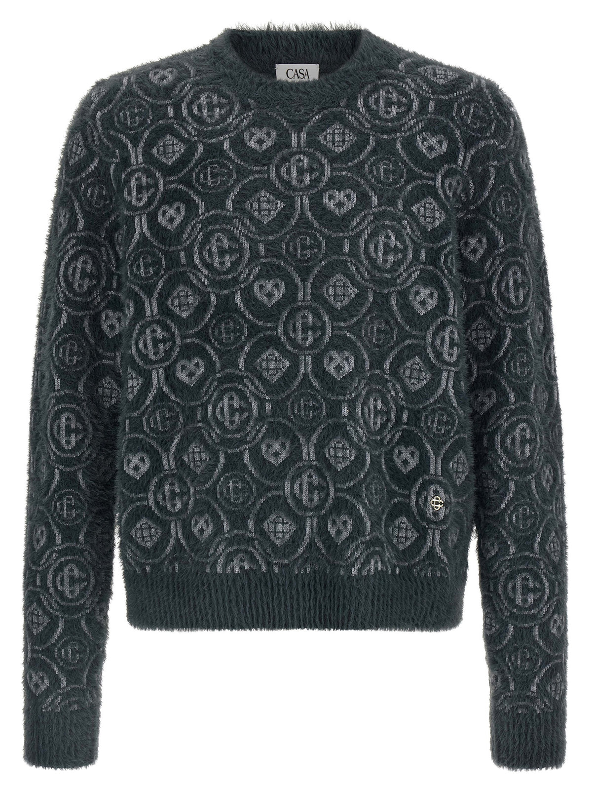 Gray Wool Cardigan
