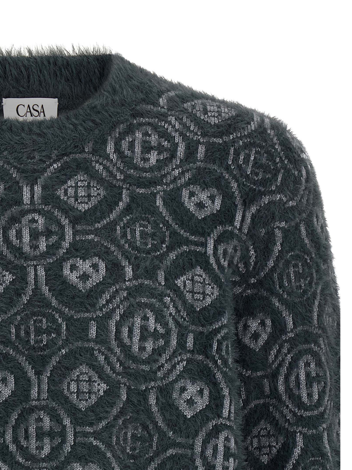 Gray Wool Cardigan