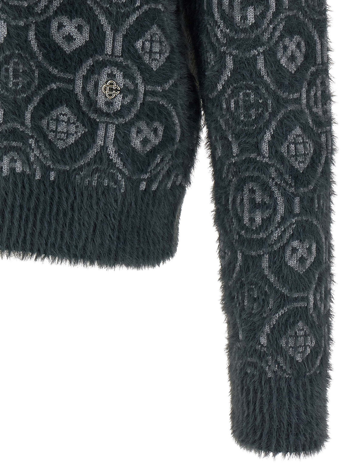 Gray Wool Cardigan