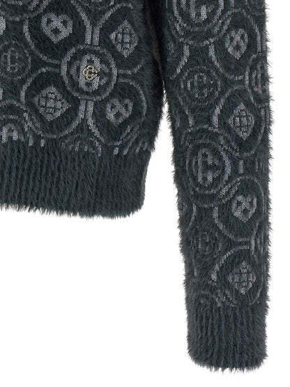 Gray Wool Cardigan
