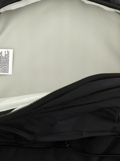 Black Nylon Backpack