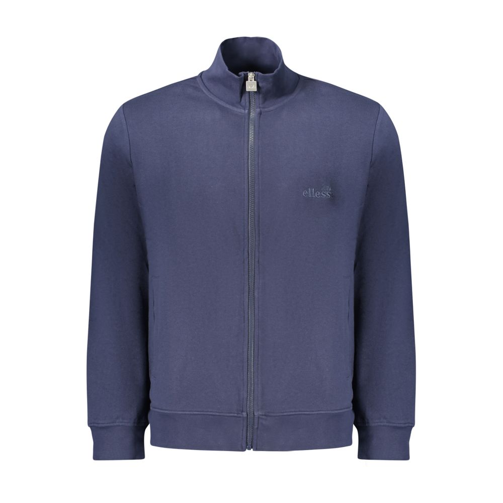 Blue Cotton Men's Sweatshirt