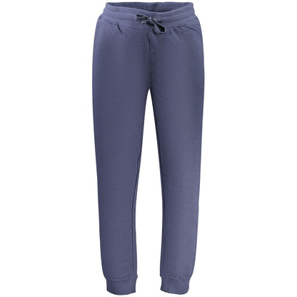 Blue Cotton Men's Trouser