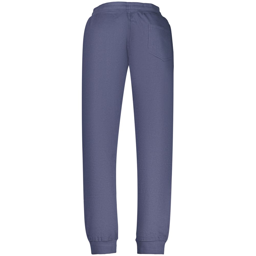 Blue Cotton Men's Trouser