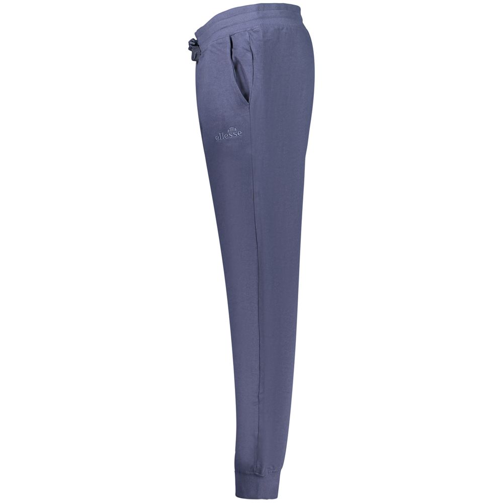 Blue Cotton Men's Trouser