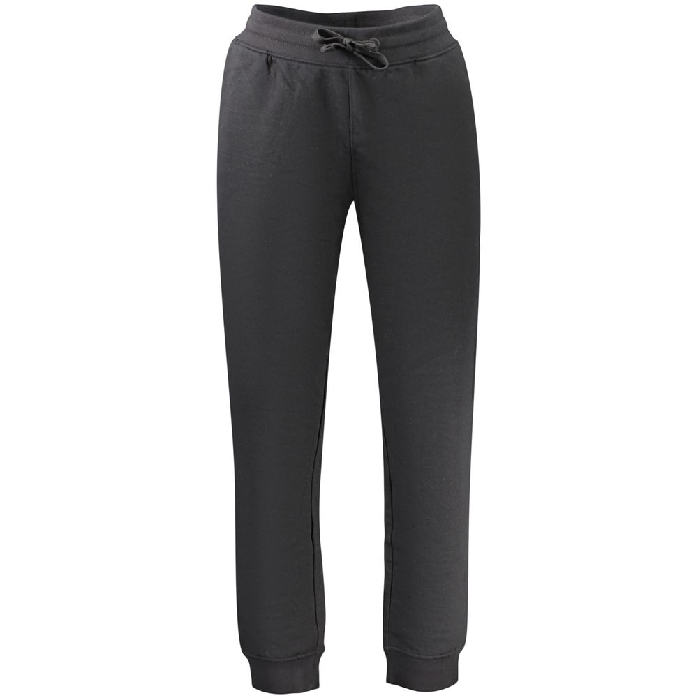 Black Cotton Men's Trouser