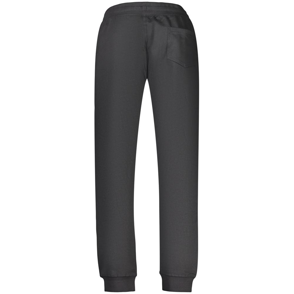 Black Cotton Men's Trouser