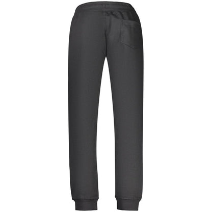 Black Cotton Men's Trouser