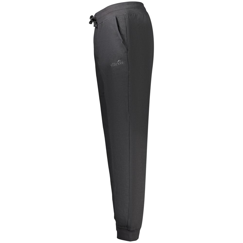 Black Cotton Men's Trouser