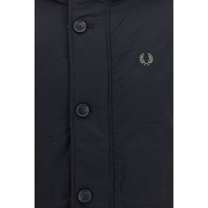 Black Recycled Polyamide Parka
