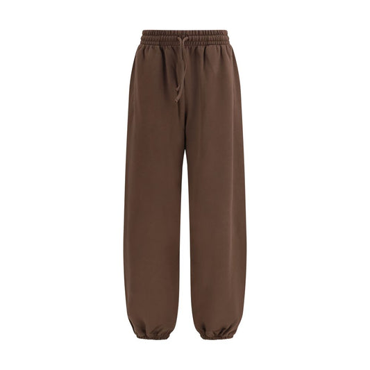 Brown Cotton Joggers (Workout Pants)