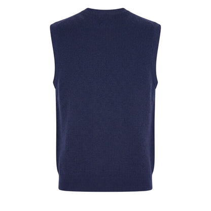 Blue Wool Men's Sweater