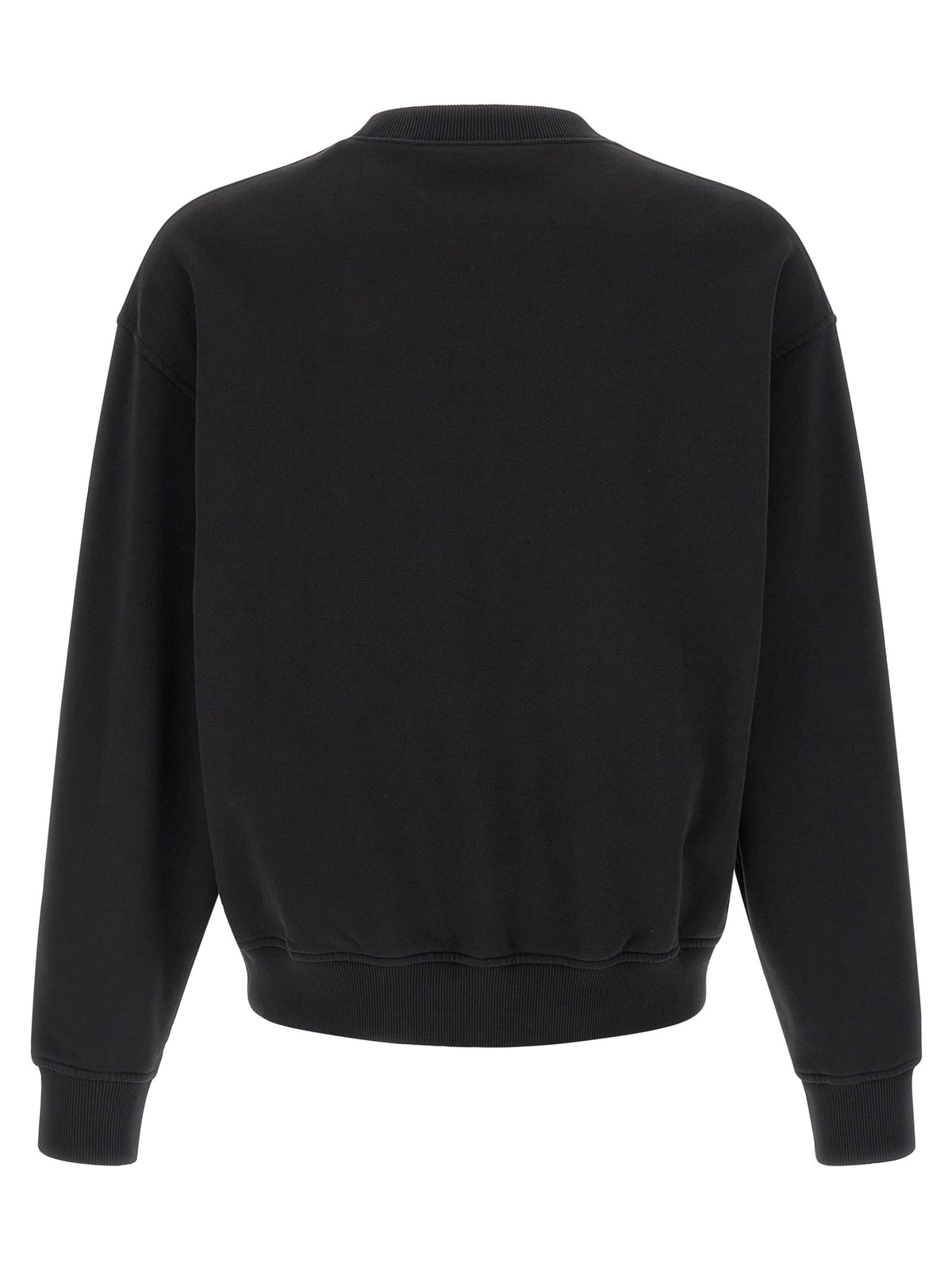 Black Cotton Sweatshirt