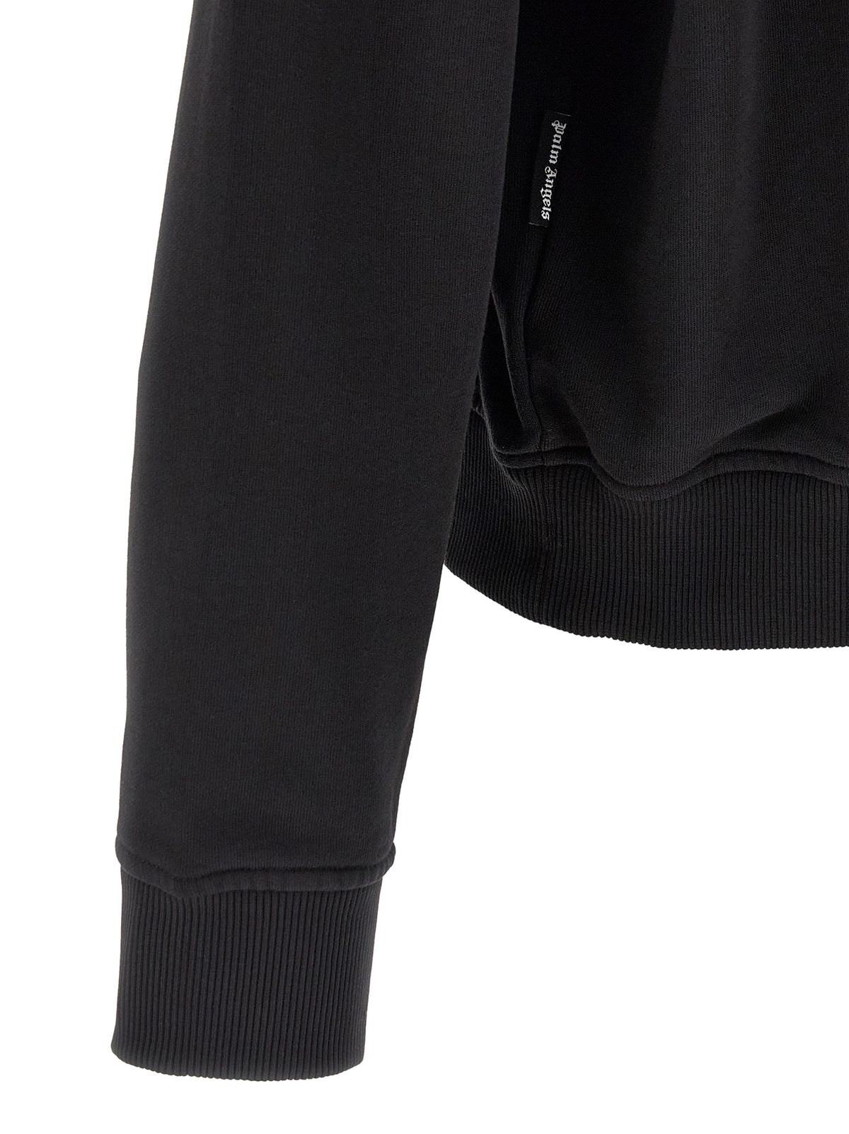 Black Cotton Sweatshirt