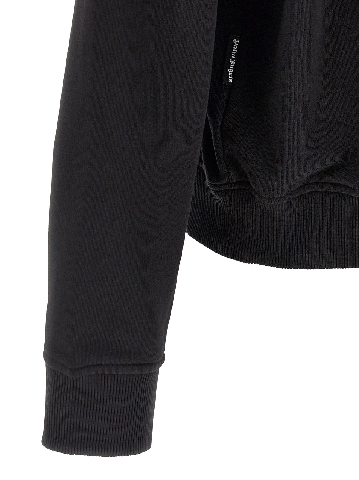 Black Cotton Sweatshirt