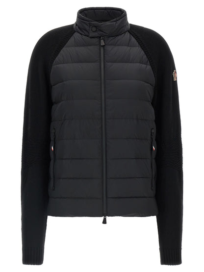 Black Polyamide Cardigan